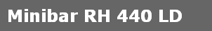 Minibar RH 440 LD
