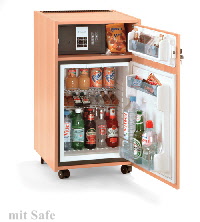 Minibar RH465 LD- offen mit Safe